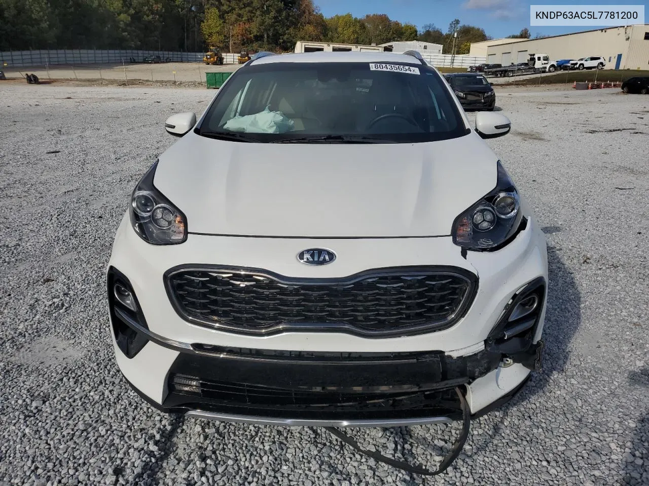 2020 Kia Sportage S VIN: KNDP63AC5L7781200 Lot: 80435654