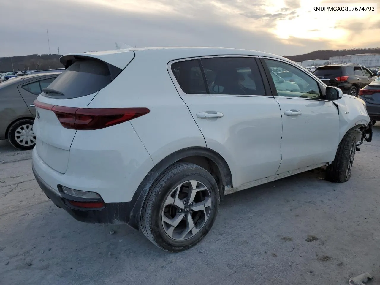 2020 Kia Sportage Lx VIN: KNDPMCAC8L7674793 Lot: 82654173