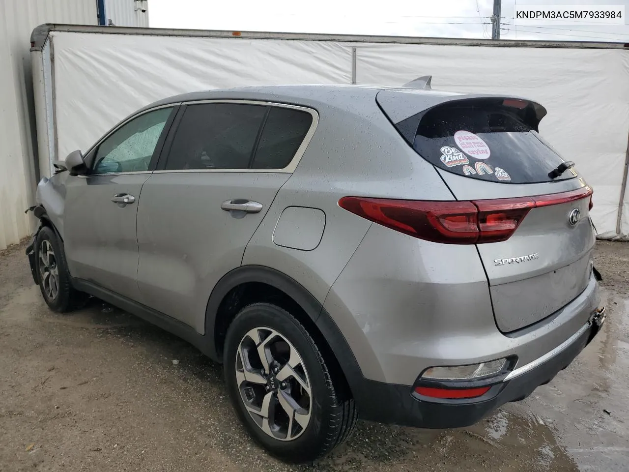 2021 Kia Sportage Lx VIN: KNDPM3AC5M7933984 Lot: 36940034