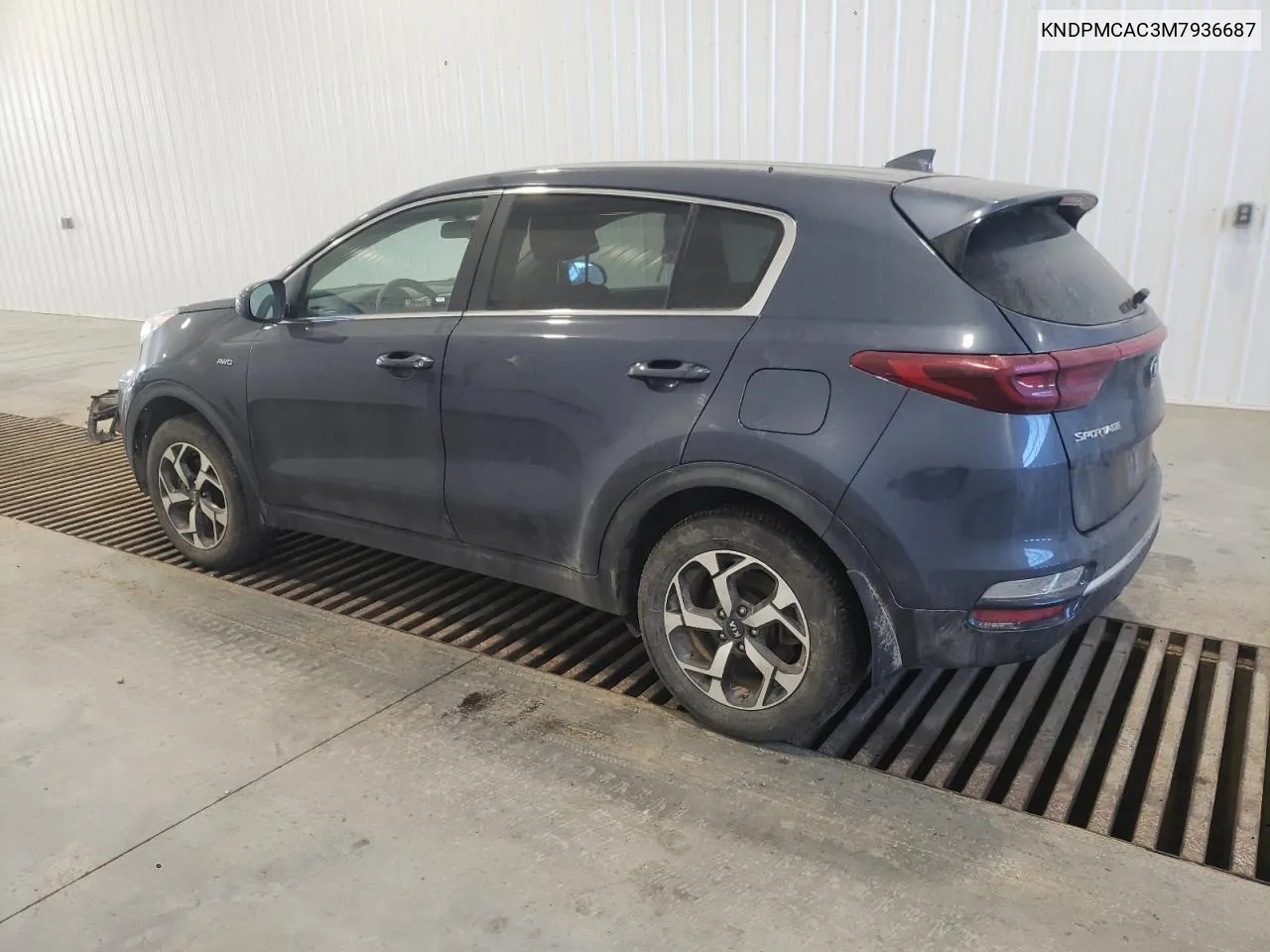 2021 Kia Sportage Lx VIN: KNDPMCAC3M7936687 Lot: 42377514