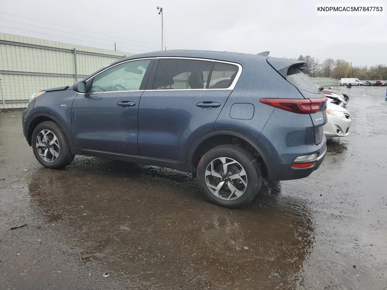 2021 Kia Sportage Lx VIN: KNDPMCAC5M7847753 Lot: 49004474