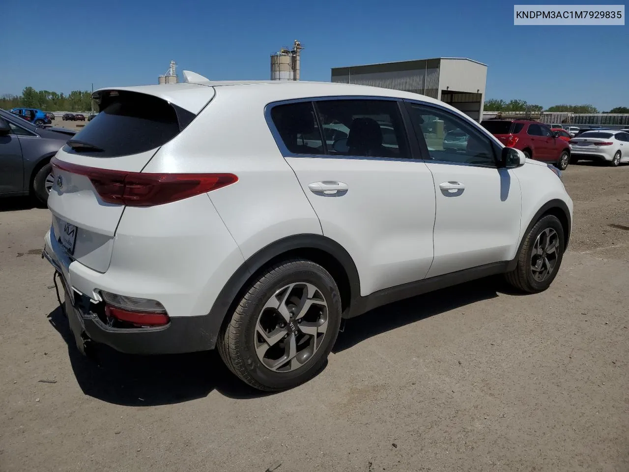 KNDPM3AC1M7929835 2021 Kia Sportage Lx