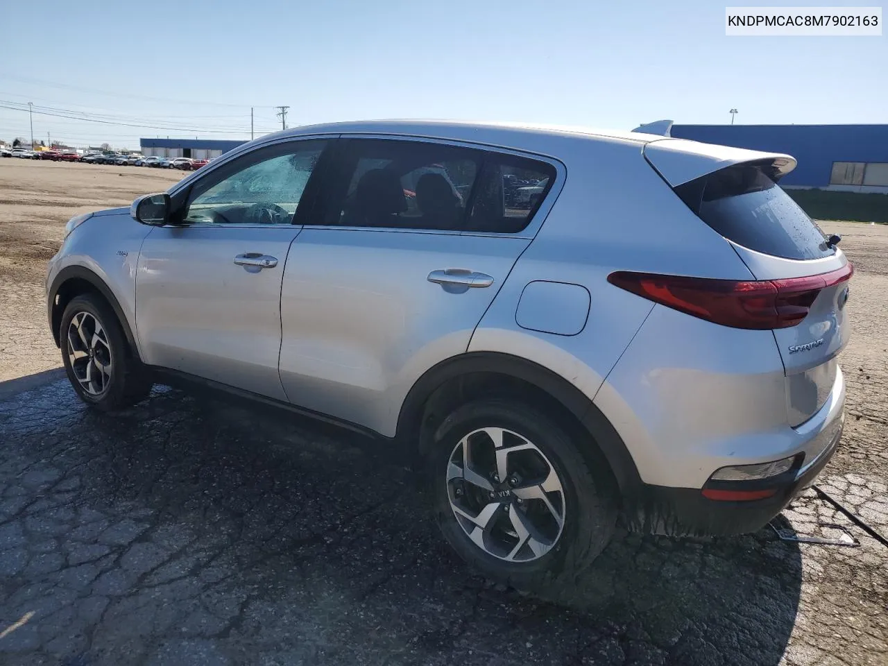 2021 Kia Sportage Lx VIN: KNDPMCAC8M7902163 Lot: 50356474