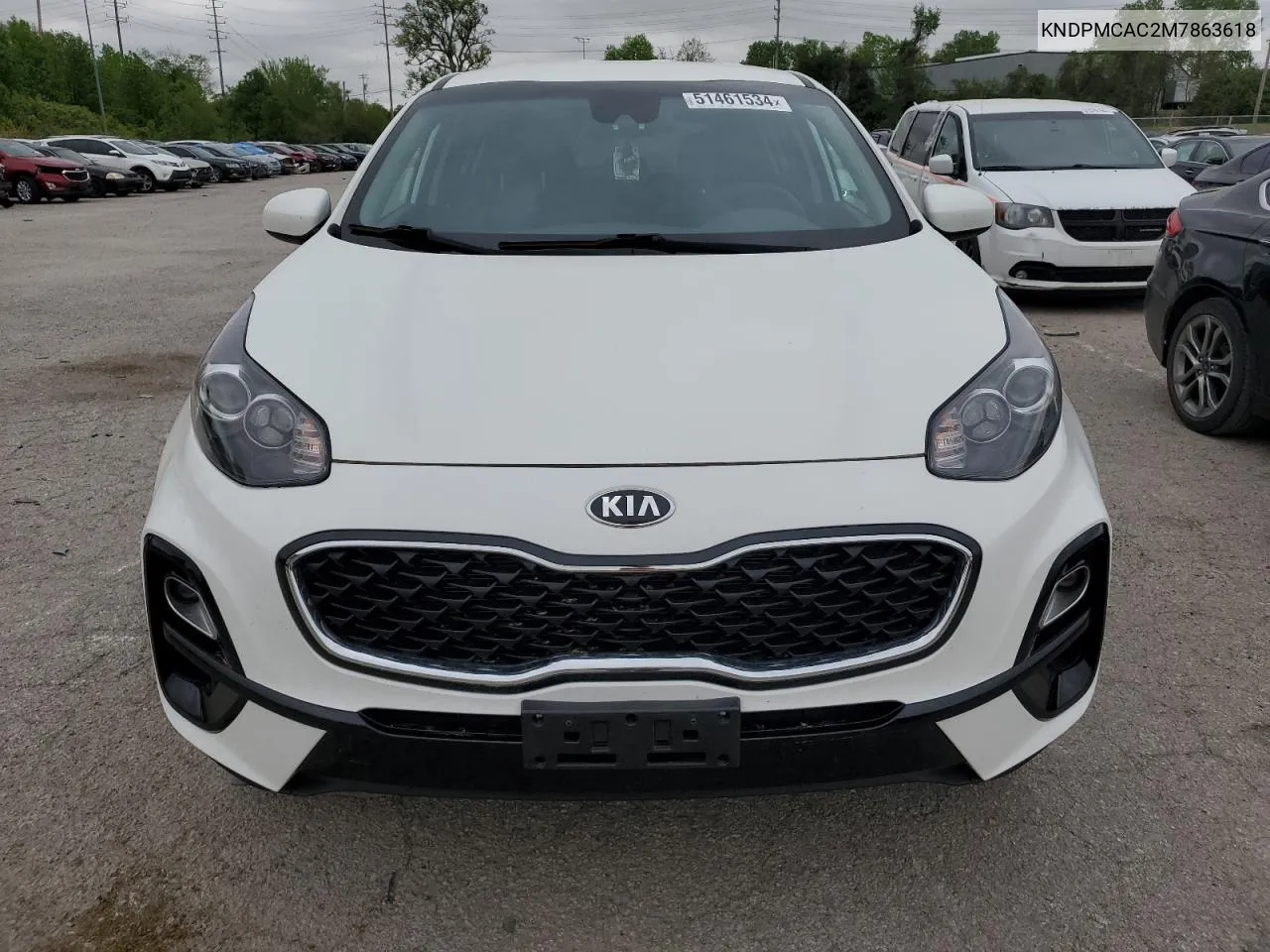 KNDPMCAC2M7863618 2021 Kia Sportage Lx