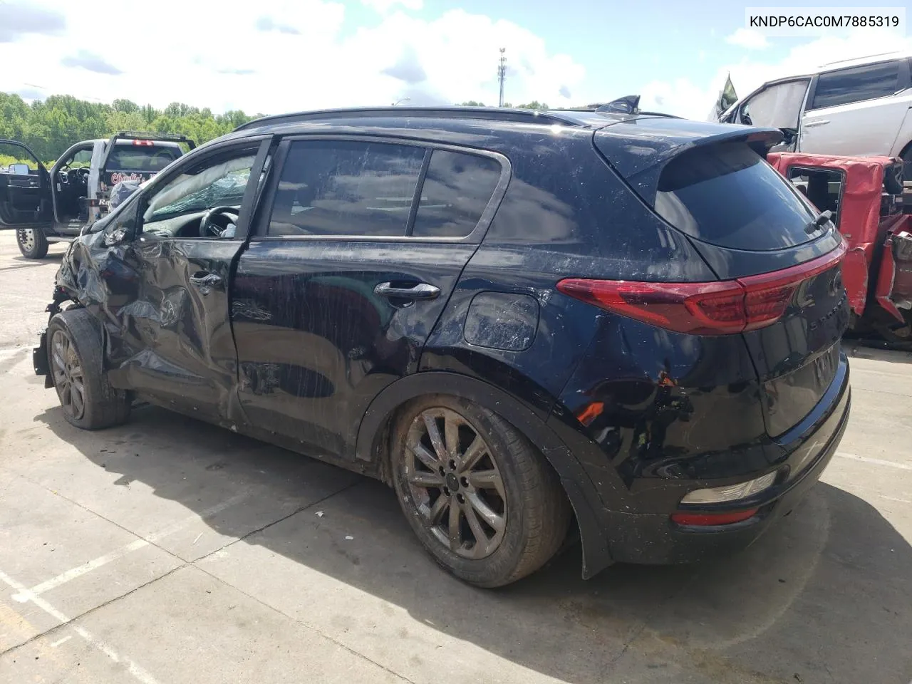 2021 Kia Sportage S VIN: KNDP6CAC0M7885319 Lot: 51467954