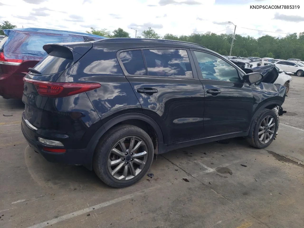 KNDP6CAC0M7885319 2021 Kia Sportage S