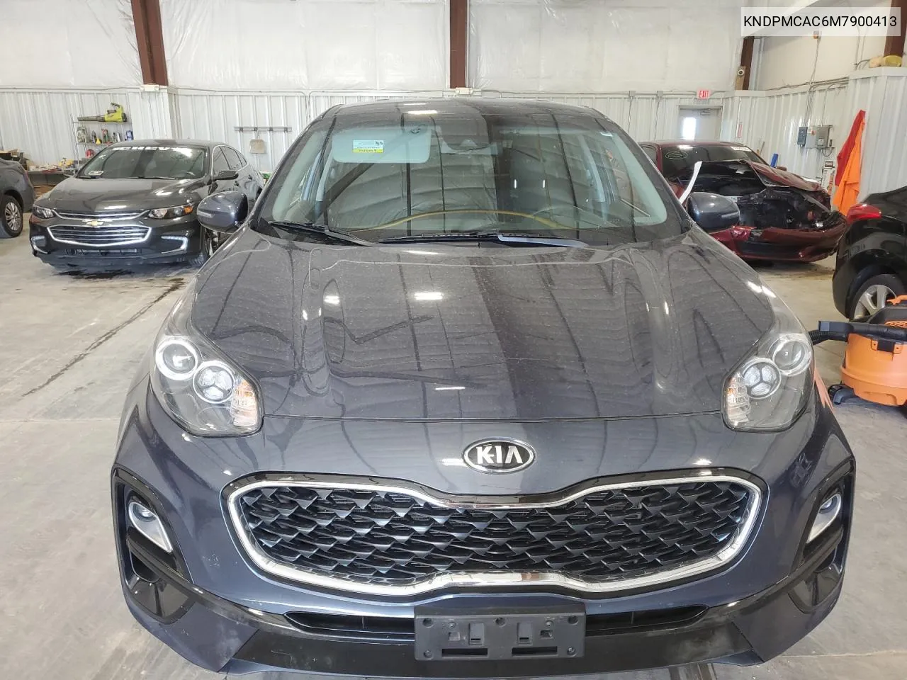 2021 Kia Sportage Lx VIN: KNDPMCAC6M7900413 Lot: 52590554