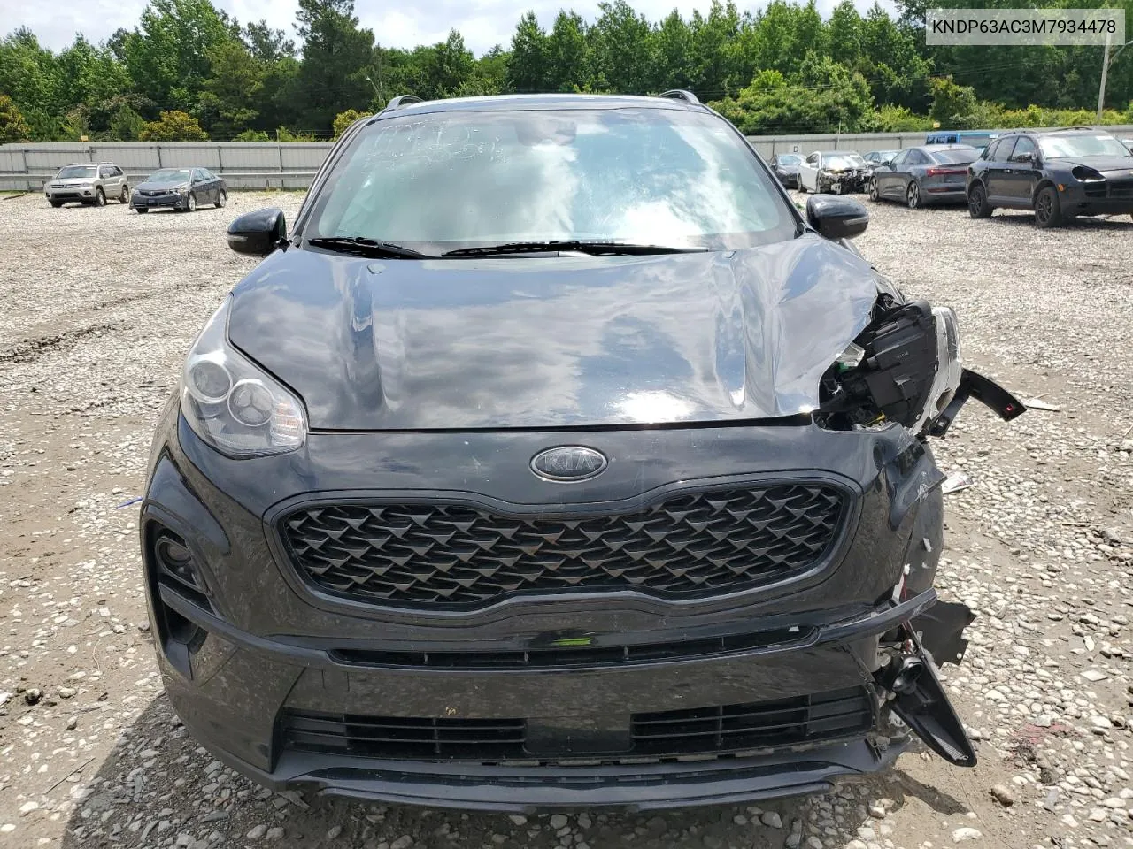 2021 Kia Sportage S VIN: KNDP63AC3M7934478 Lot: 57295364