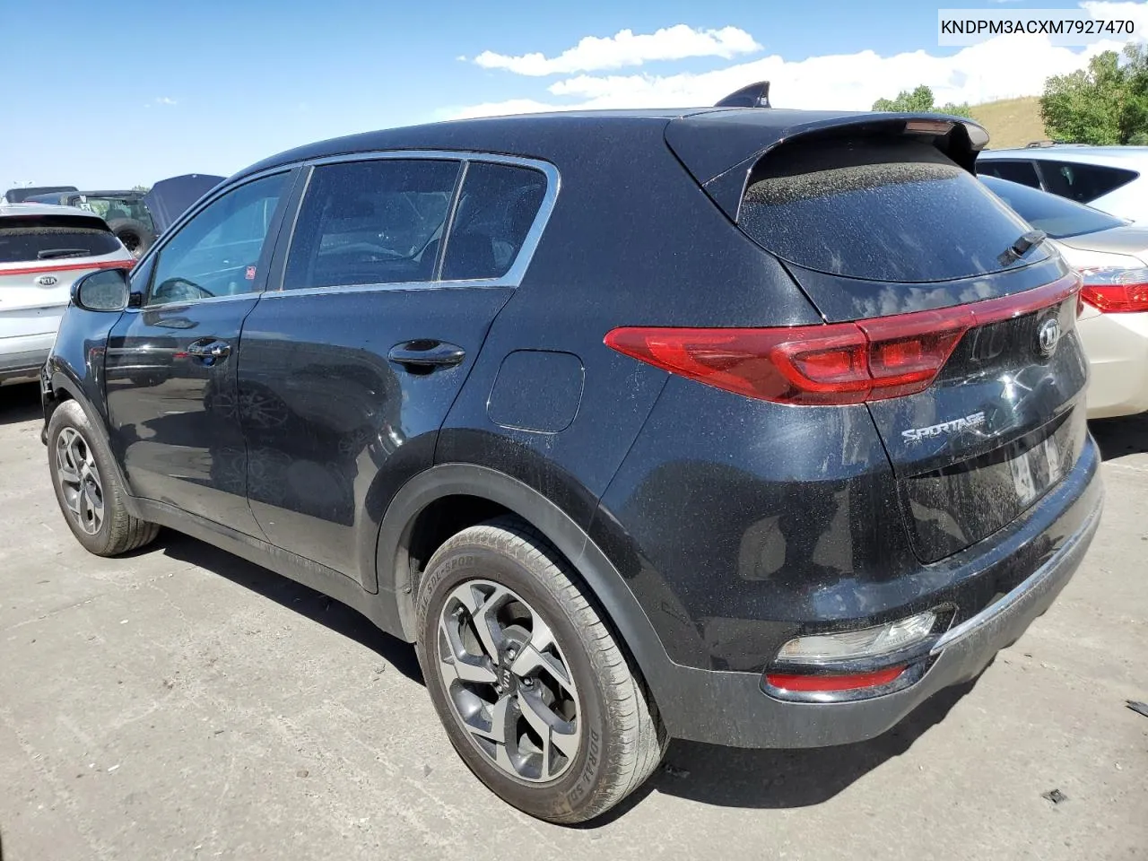 2021 Kia Sportage Lx VIN: KNDPM3ACXM7927470 Lot: 60112714