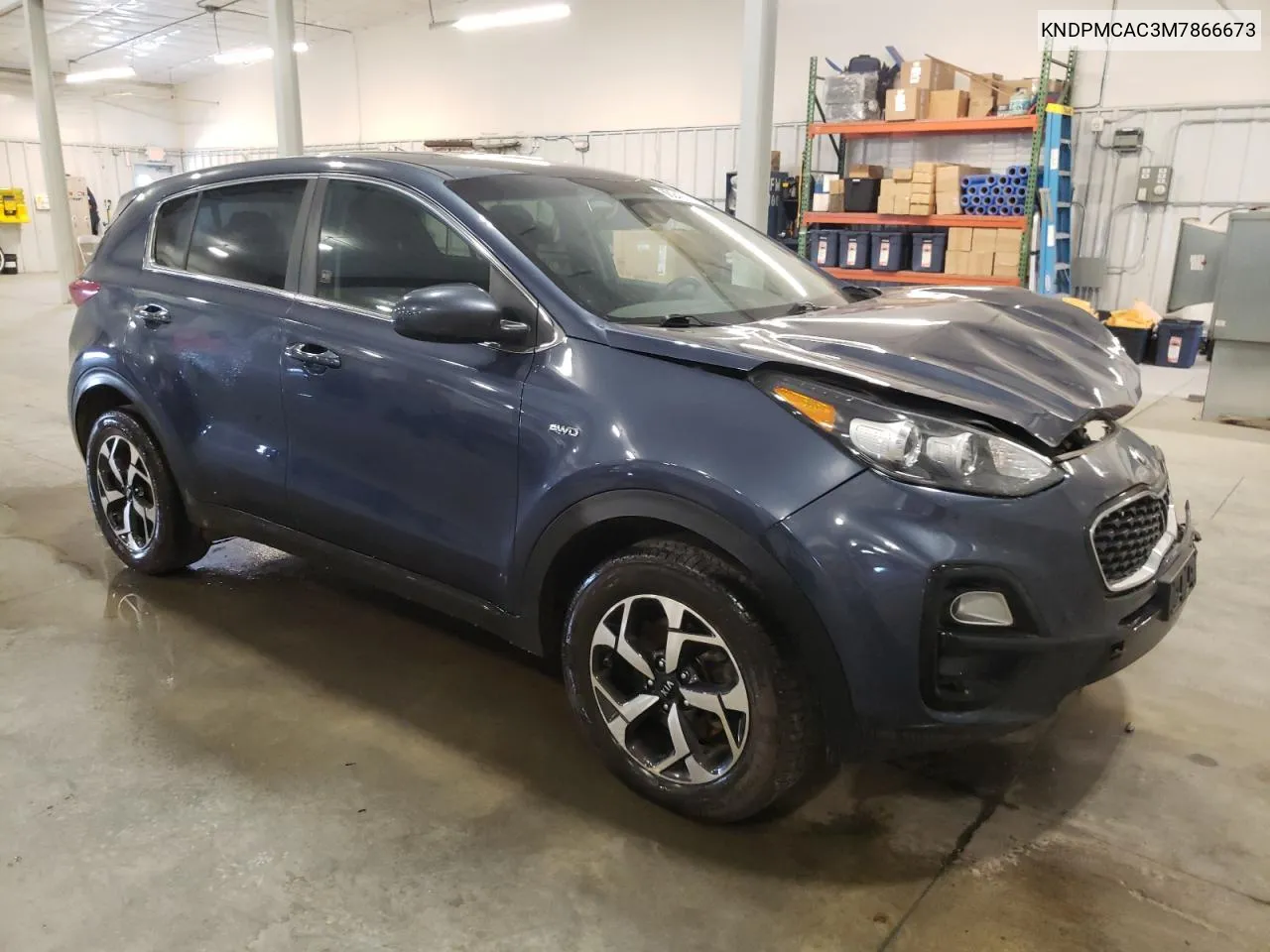 KNDPMCAC3M7866673 2021 Kia Sportage Lx