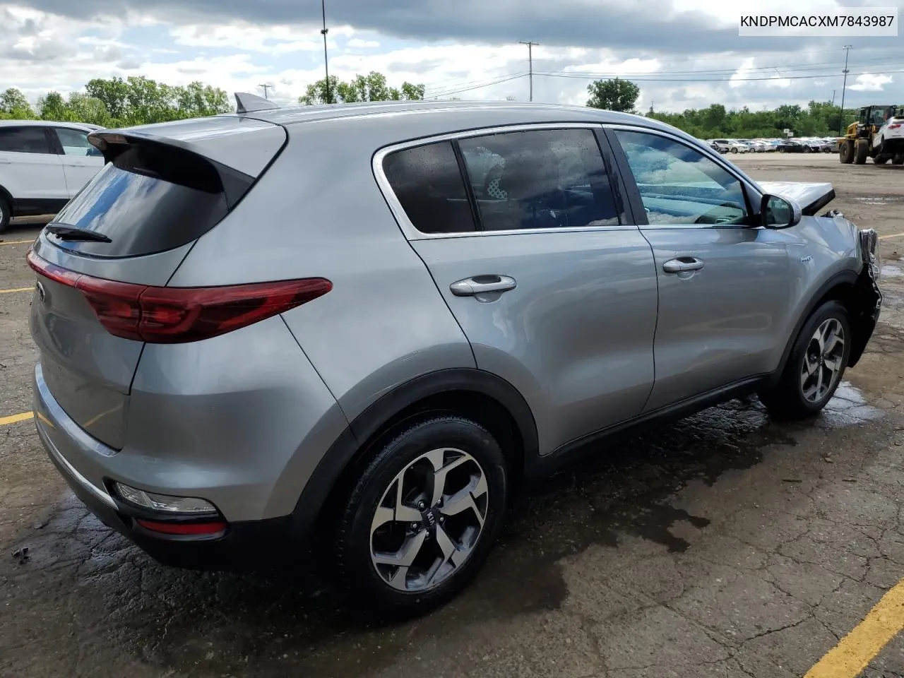 KNDPMCACXM7843987 2021 Kia Sportage Lx