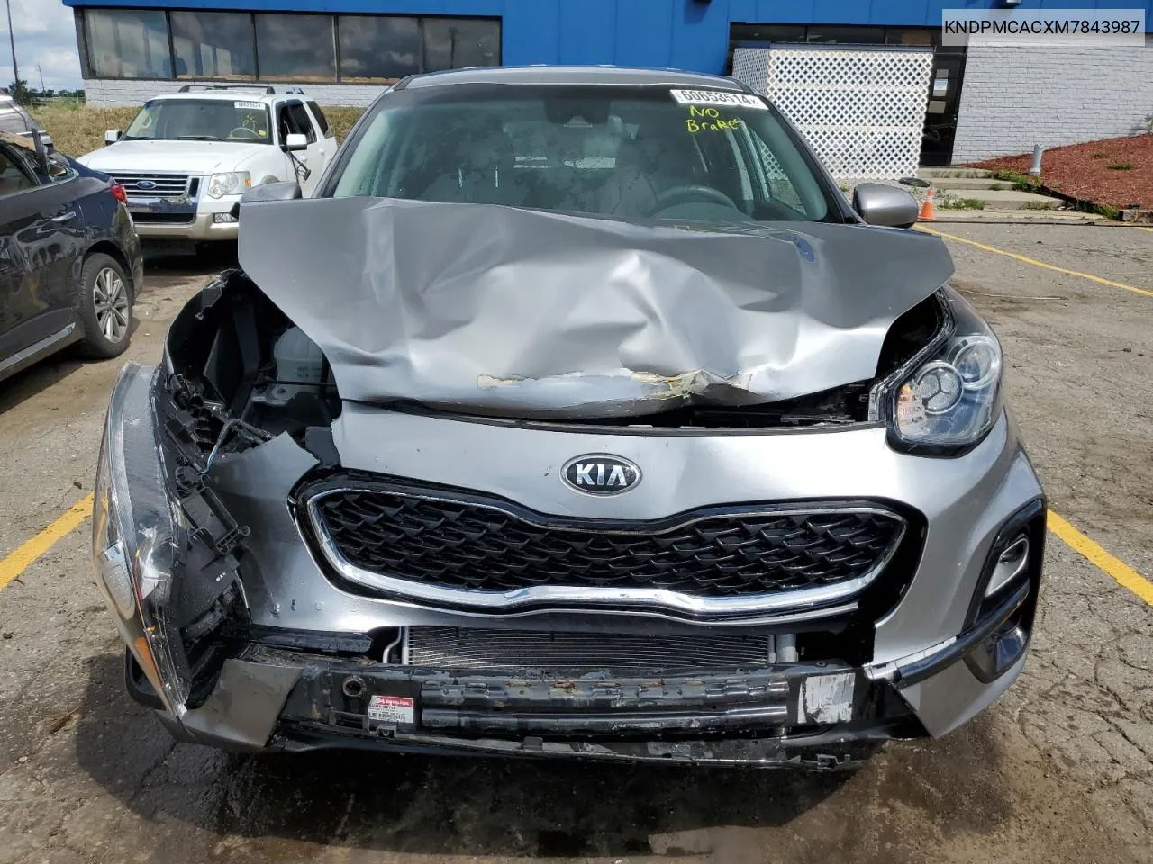 KNDPMCACXM7843987 2021 Kia Sportage Lx