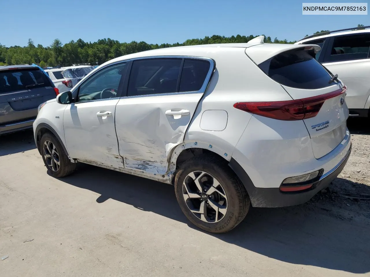 2021 Kia Sportage Lx VIN: KNDPMCAC9M7852163 Lot: 60809074