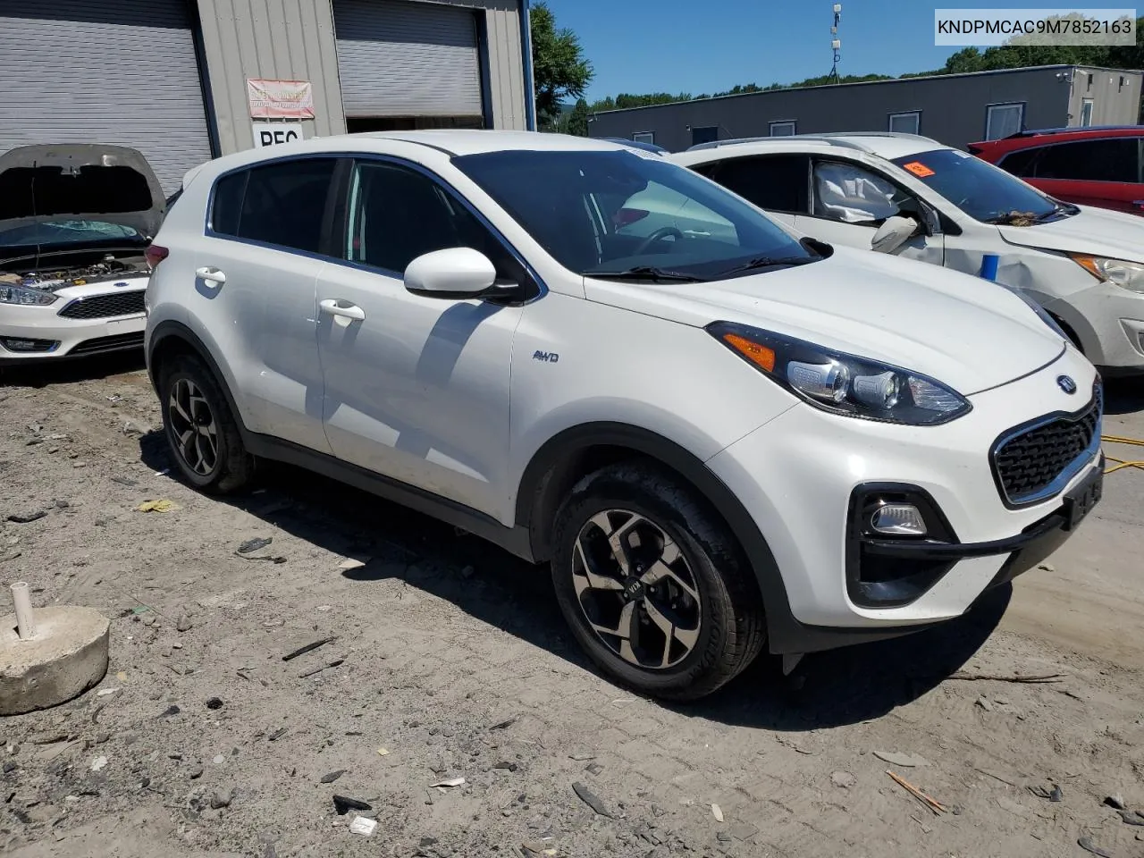 2021 Kia Sportage Lx VIN: KNDPMCAC9M7852163 Lot: 60809074