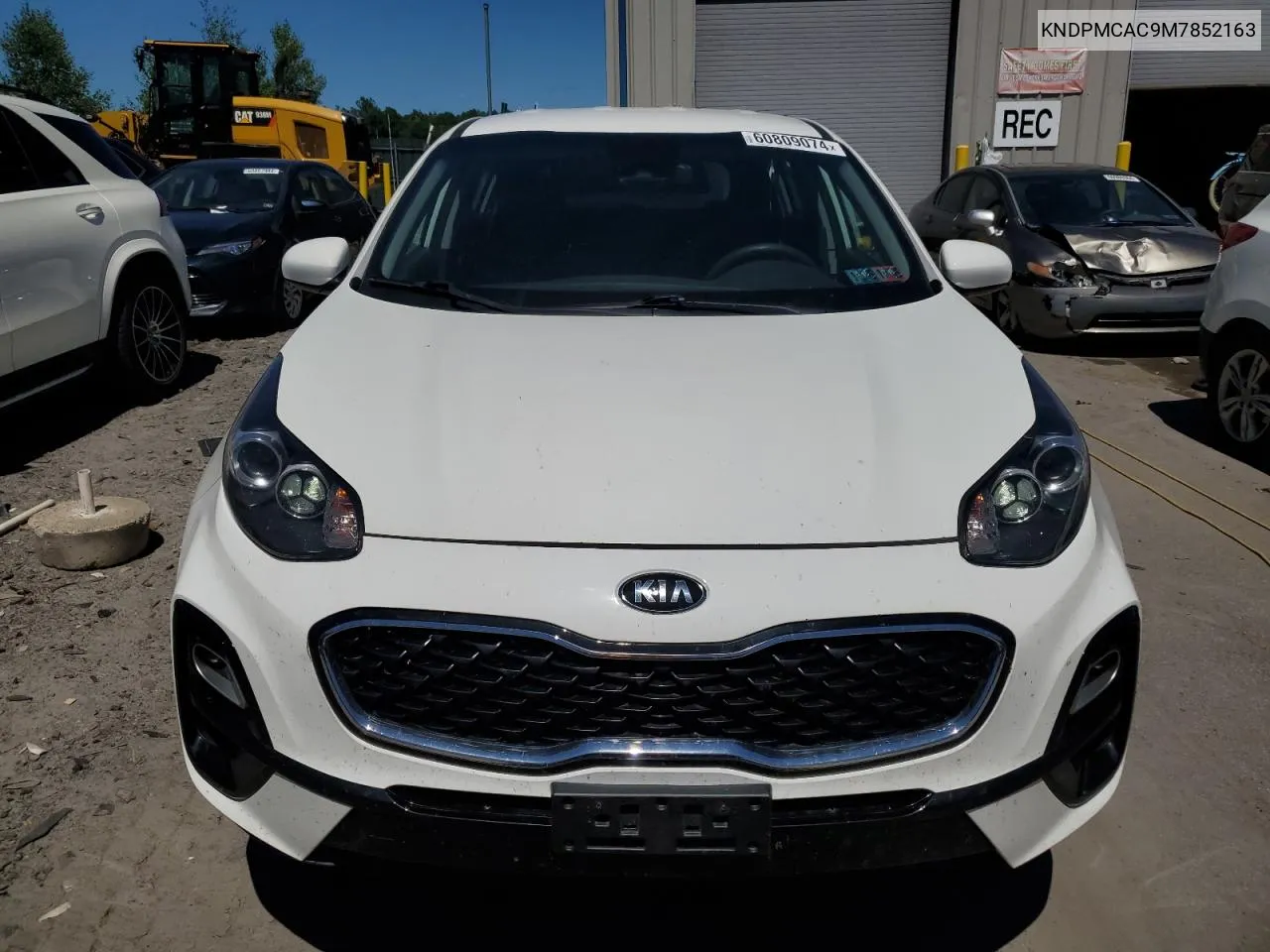 2021 Kia Sportage Lx VIN: KNDPMCAC9M7852163 Lot: 60809074