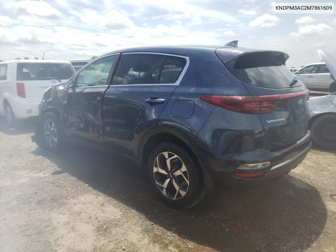 2021 Kia Sportage Lx VIN: KNDPM3AC2M7861609 Lot: 61163964