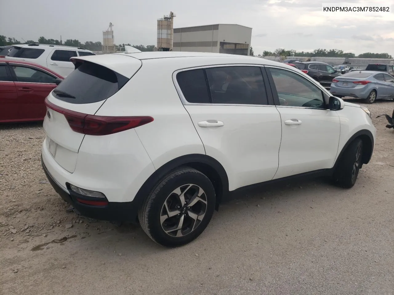 2021 Kia Sportage Lx VIN: KNDPM3AC3M7852482 Lot: 61196814