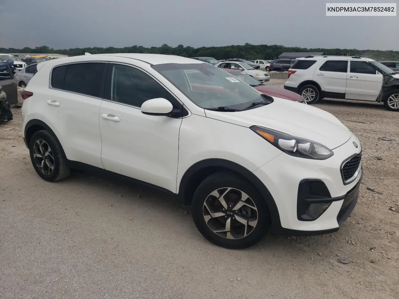 2021 Kia Sportage Lx VIN: KNDPM3AC3M7852482 Lot: 61196814