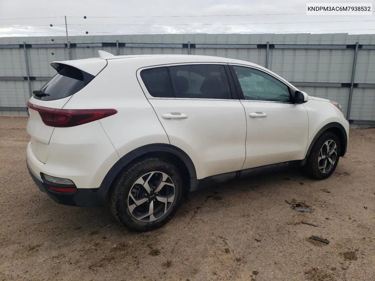 2021 Kia Sportage Lx VIN: KNDPM3AC6M7938532 Lot: 61614924