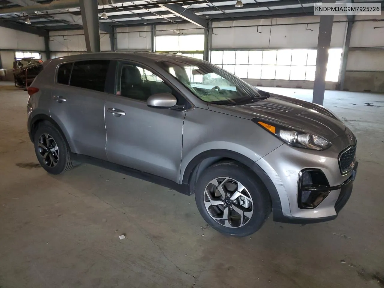 2021 Kia Sportage Lx VIN: KNDPM3AC9M7925726 Lot: 61751434