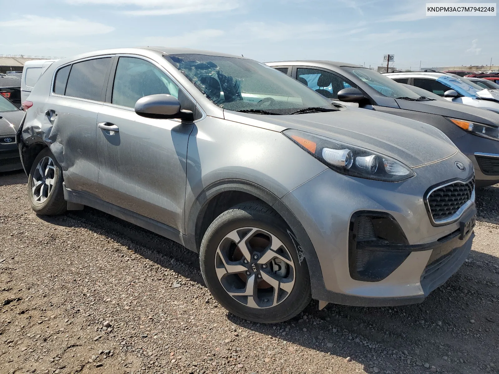 KNDPM3AC7M7942248 2021 Kia Sportage Lx