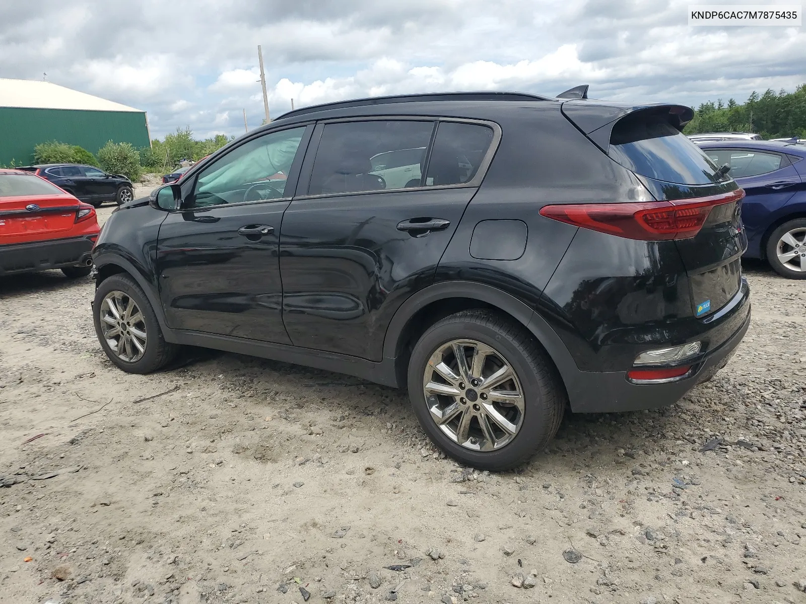 2021 Kia Sportage S VIN: KNDP6CAC7M7875435 Lot: 62639064