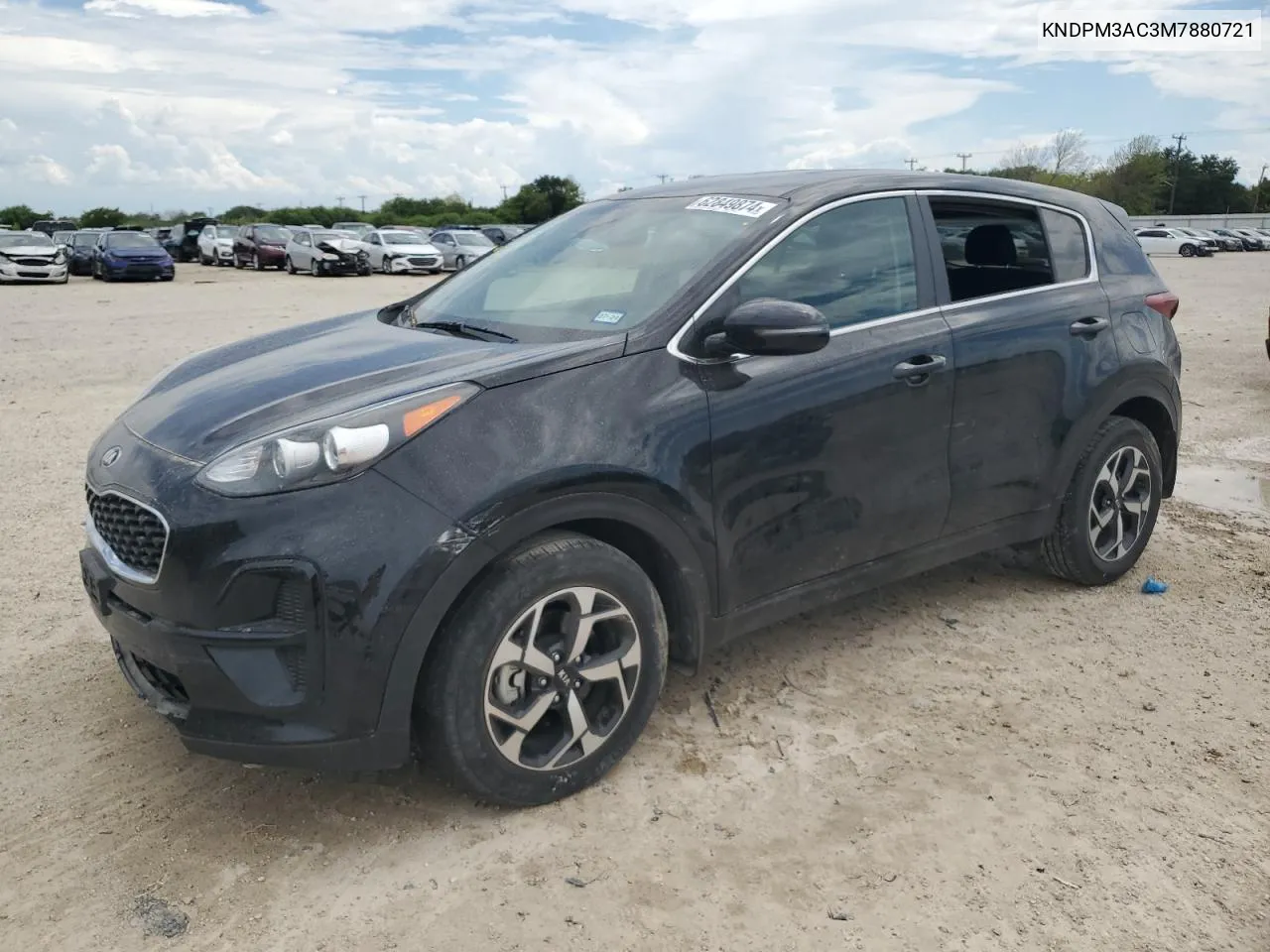 2021 Kia Sportage Lx VIN: KNDPM3AC3M7880721 Lot: 62849874