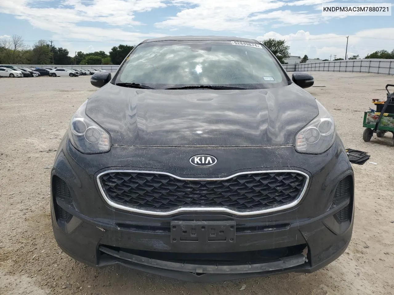 2021 Kia Sportage Lx VIN: KNDPM3AC3M7880721 Lot: 62849874