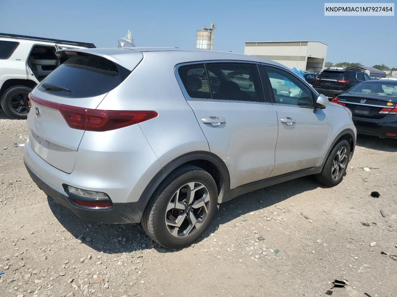 2021 Kia Sportage Lx VIN: KNDPM3AC1M7927454 Lot: 63092824