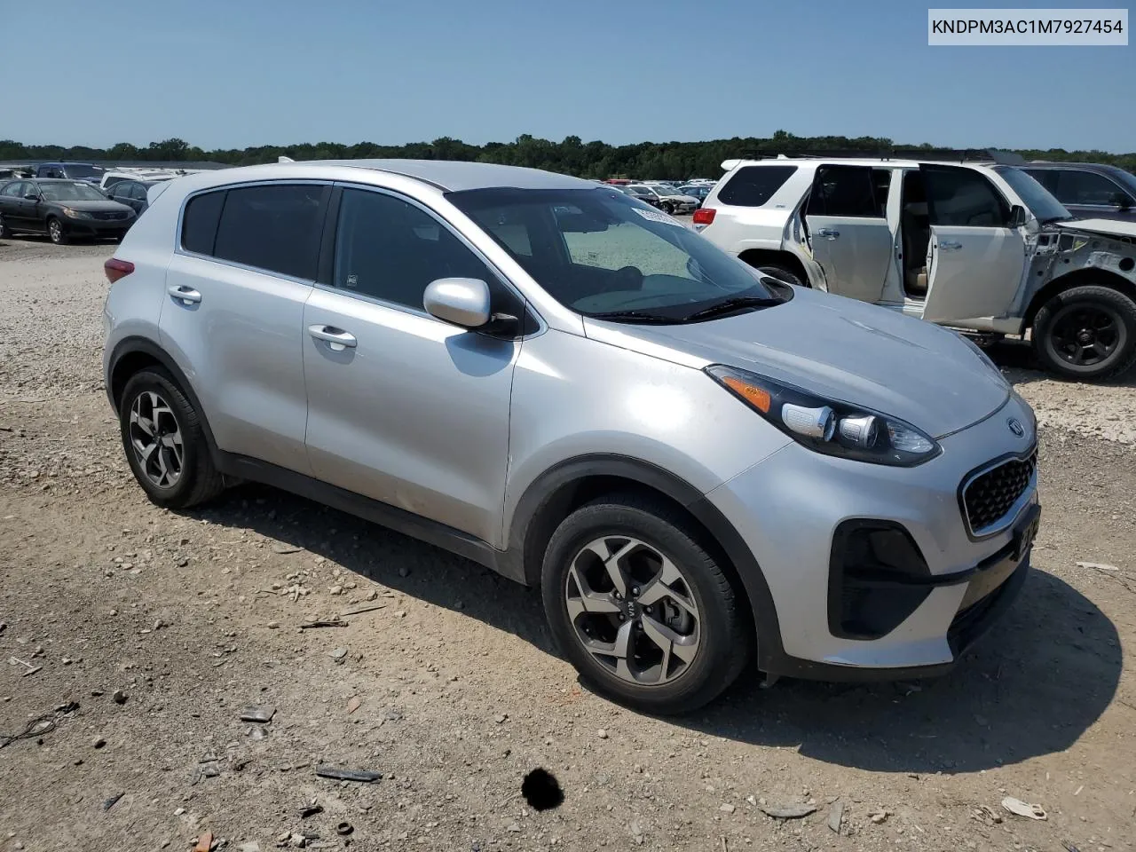 2021 Kia Sportage Lx VIN: KNDPM3AC1M7927454 Lot: 63092824