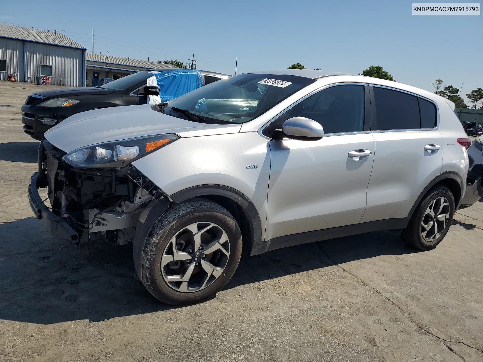 2021 Kia Sportage Lx VIN: KNDPMCAC7M7915793 Lot: 63289374