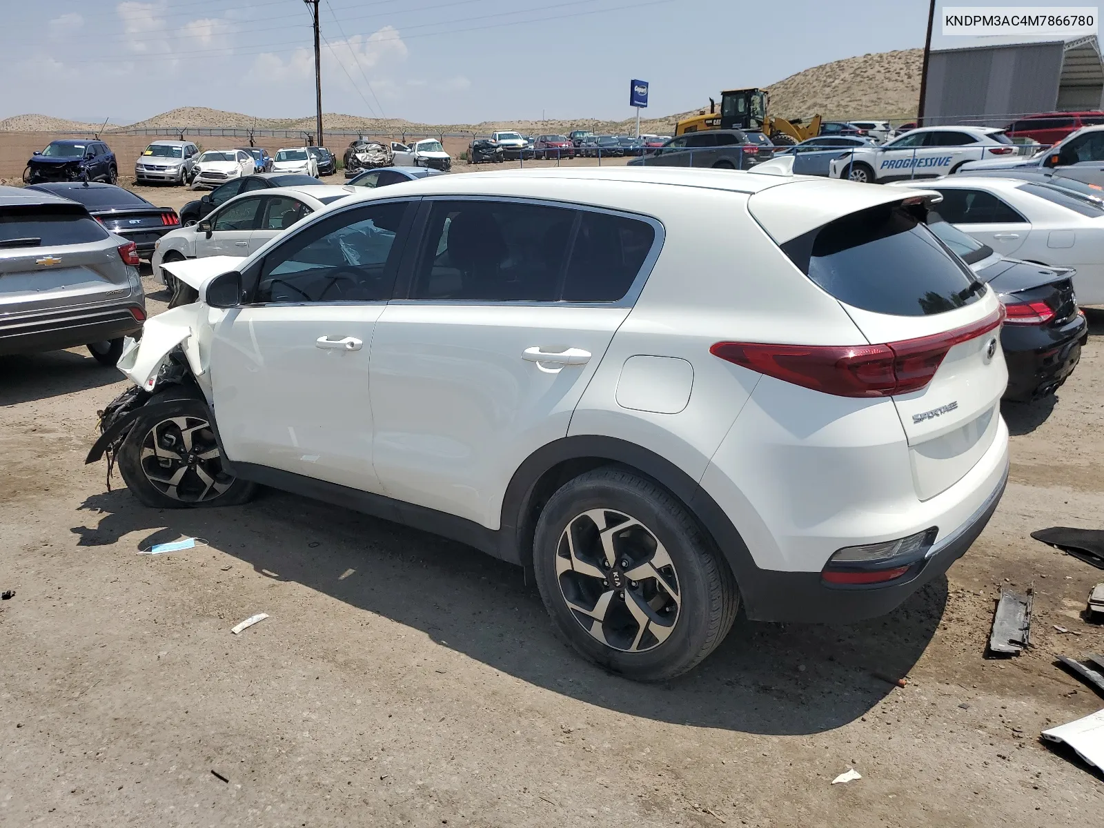 2021 Kia Sportage Lx VIN: KNDPM3AC4M7866780 Lot: 64073134