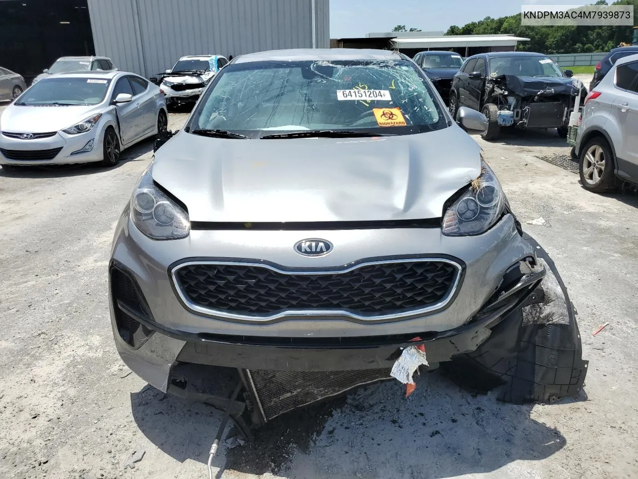 2021 Kia Sportage Lx VIN: KNDPM3AC4M7939873 Lot: 64151204