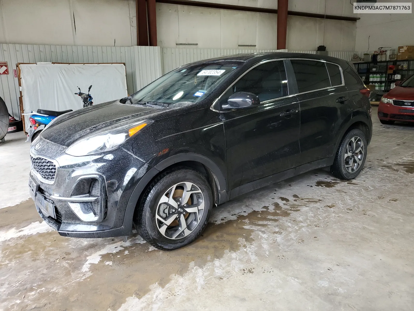 2021 Kia Sportage Lx VIN: KNDPM3AC7M7871763 Lot: 64702354