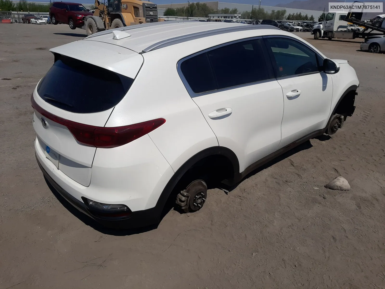 2021 Kia Sportage S VIN: KNDP63AC1M7875141 Lot: 65361904