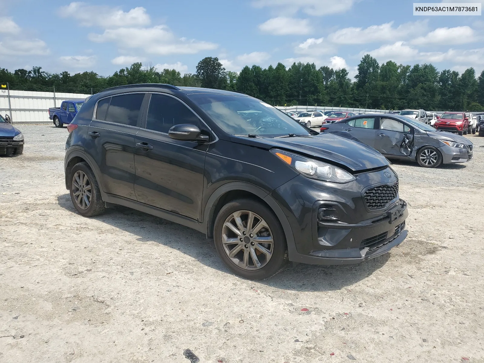 2021 Kia Sportage S VIN: KNDP63AC1M7873681 Lot: 65365184