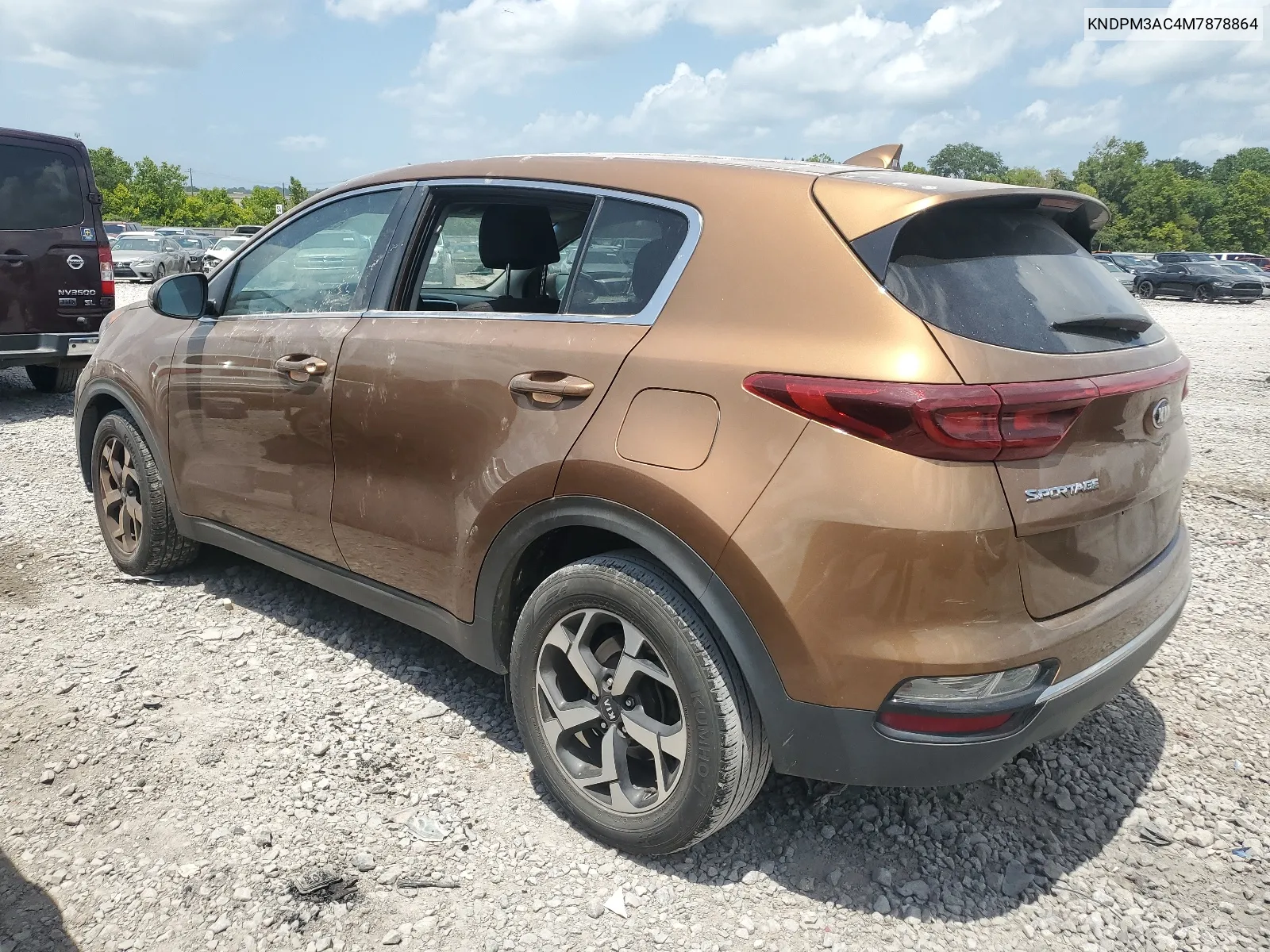 2021 Kia Sportage Lx VIN: KNDPM3AC4M7878864 Lot: 65427904