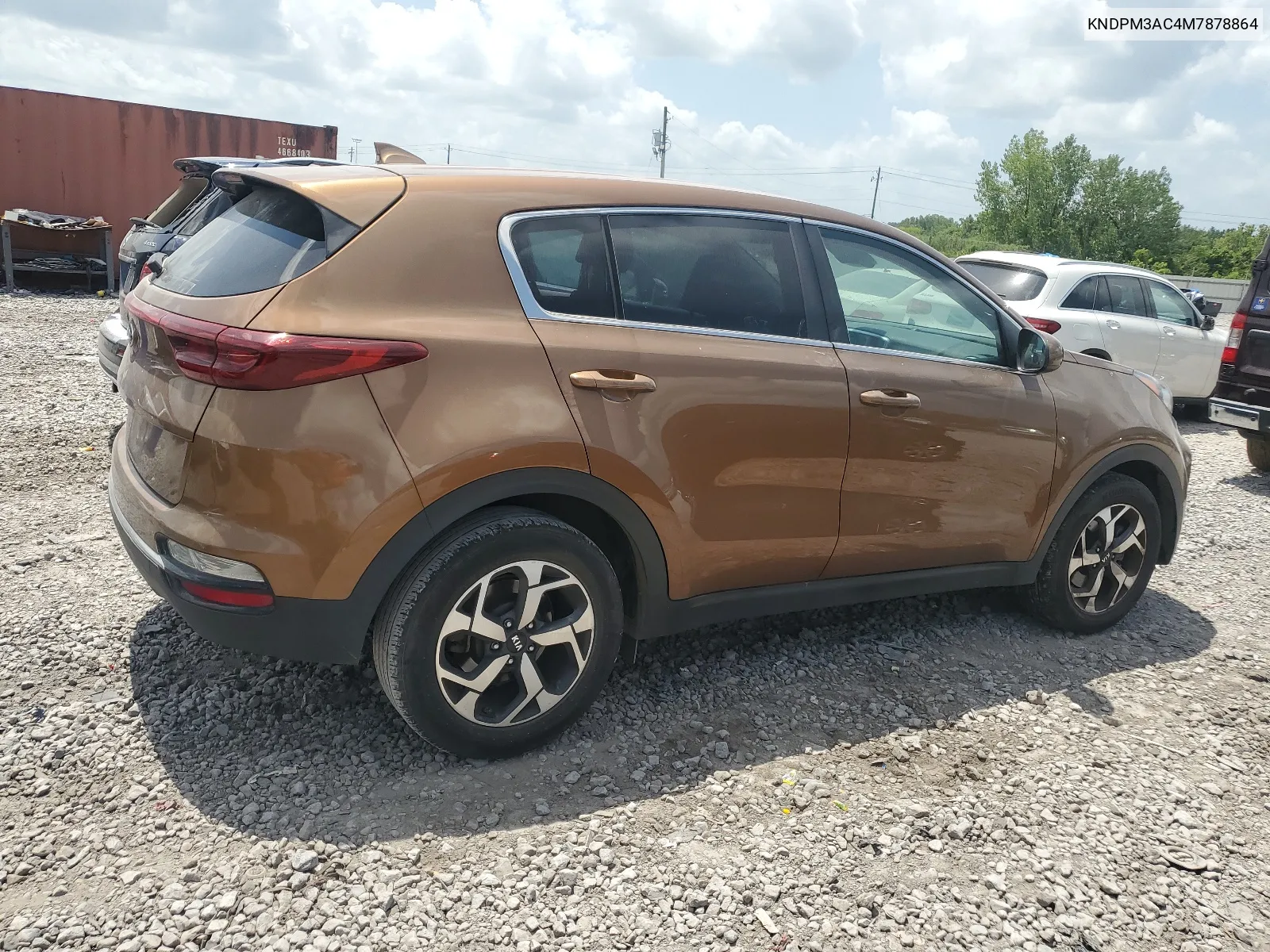 2021 Kia Sportage Lx VIN: KNDPM3AC4M7878864 Lot: 65427904