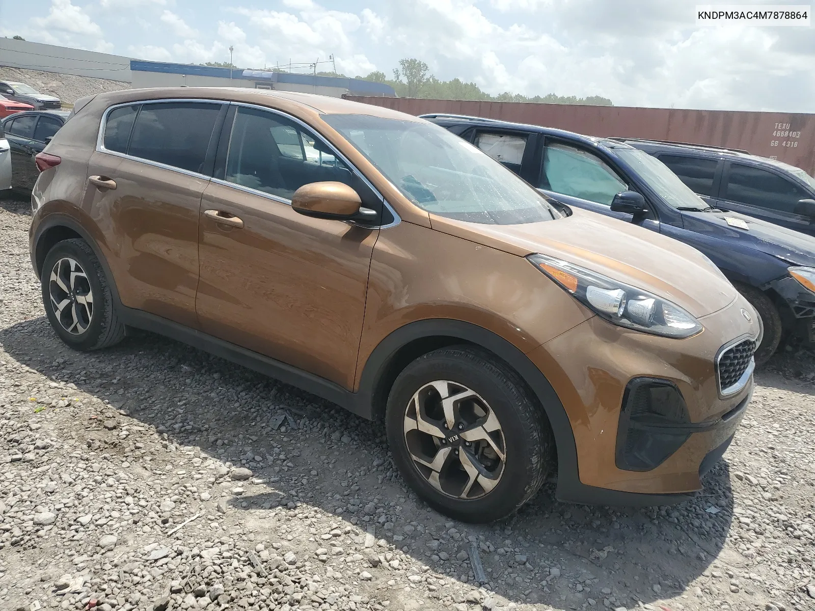 2021 Kia Sportage Lx VIN: KNDPM3AC4M7878864 Lot: 65427904