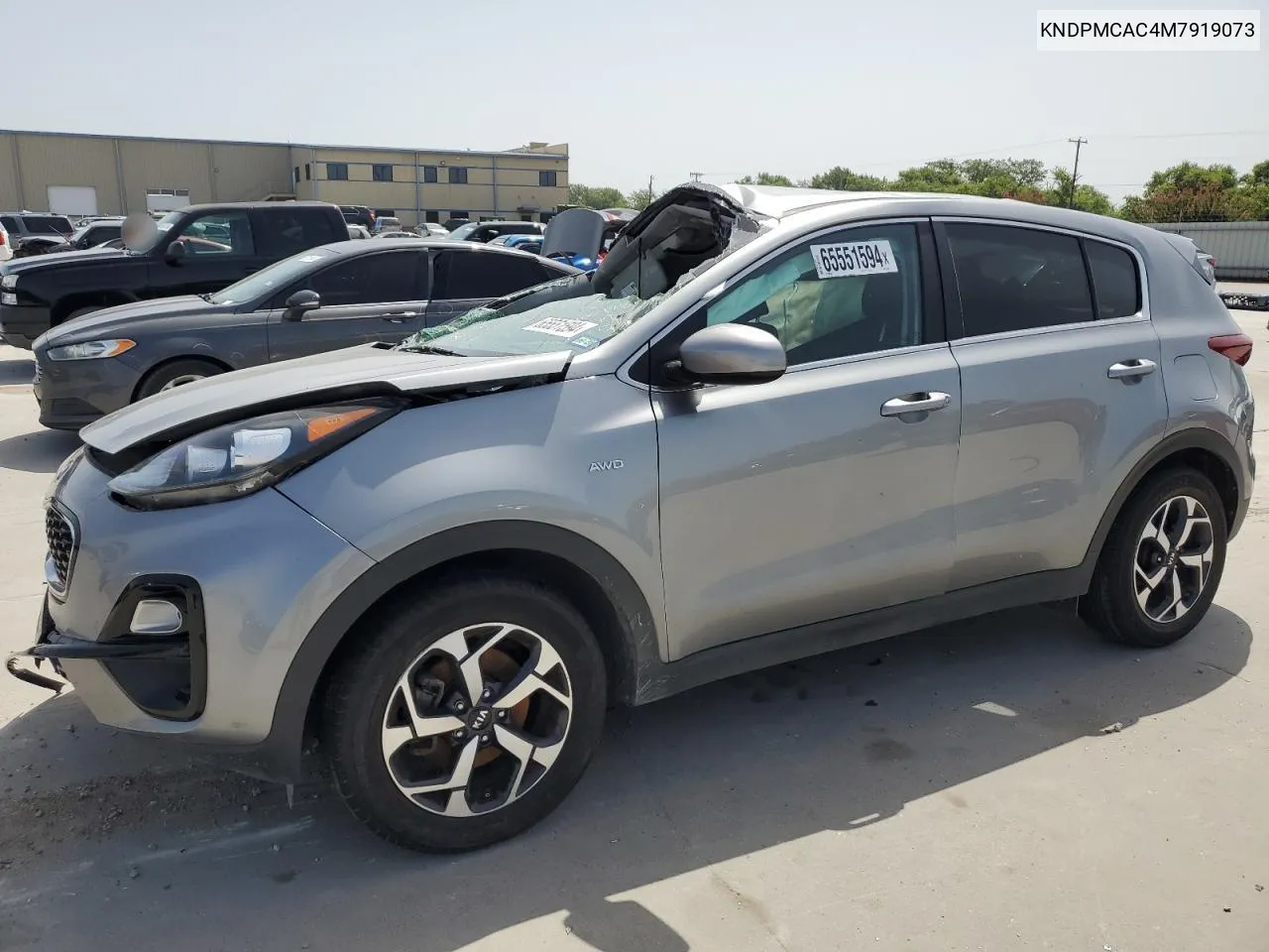 2021 Kia Sportage Lx VIN: KNDPMCAC4M7919073 Lot: 65551594