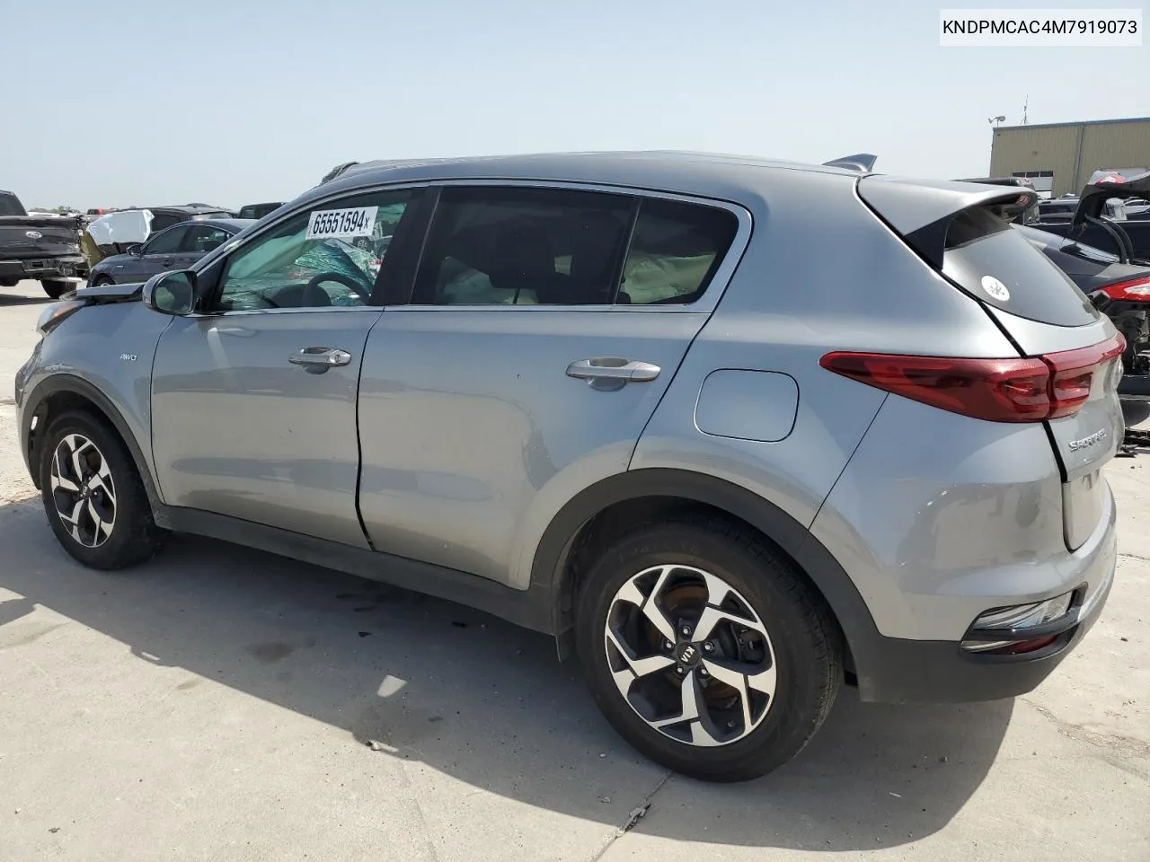 2021 Kia Sportage Lx VIN: KNDPMCAC4M7919073 Lot: 65551594