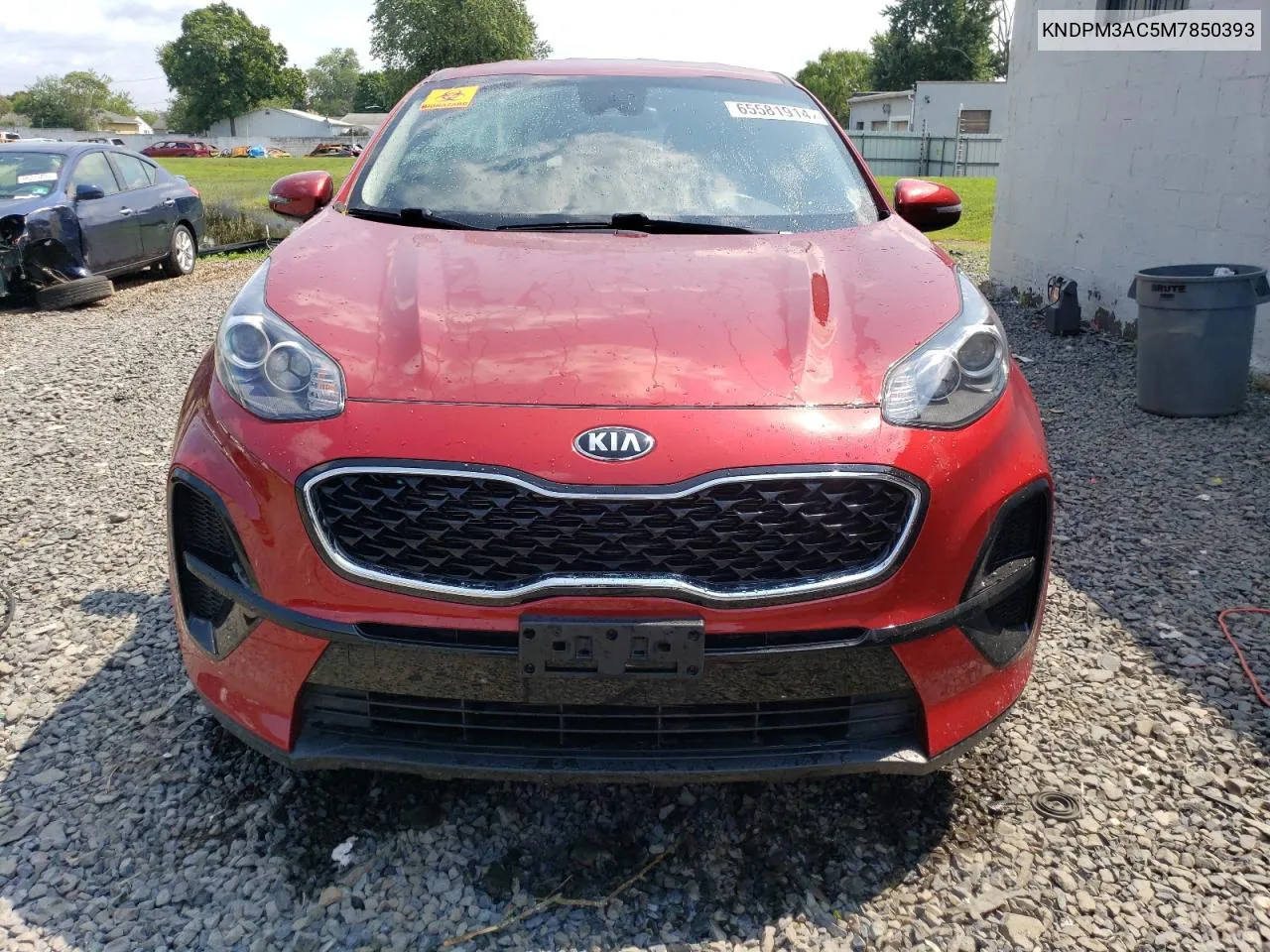 2021 Kia Sportage Lx VIN: KNDPM3AC5M7850393 Lot: 65581914