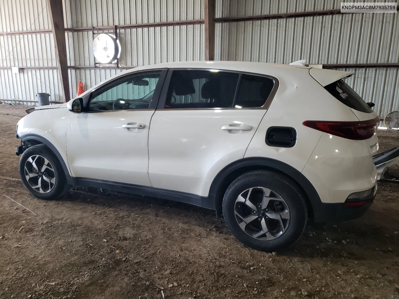 2021 Kia Sportage Lx VIN: KNDPM3AC8M7935759 Lot: 65815934