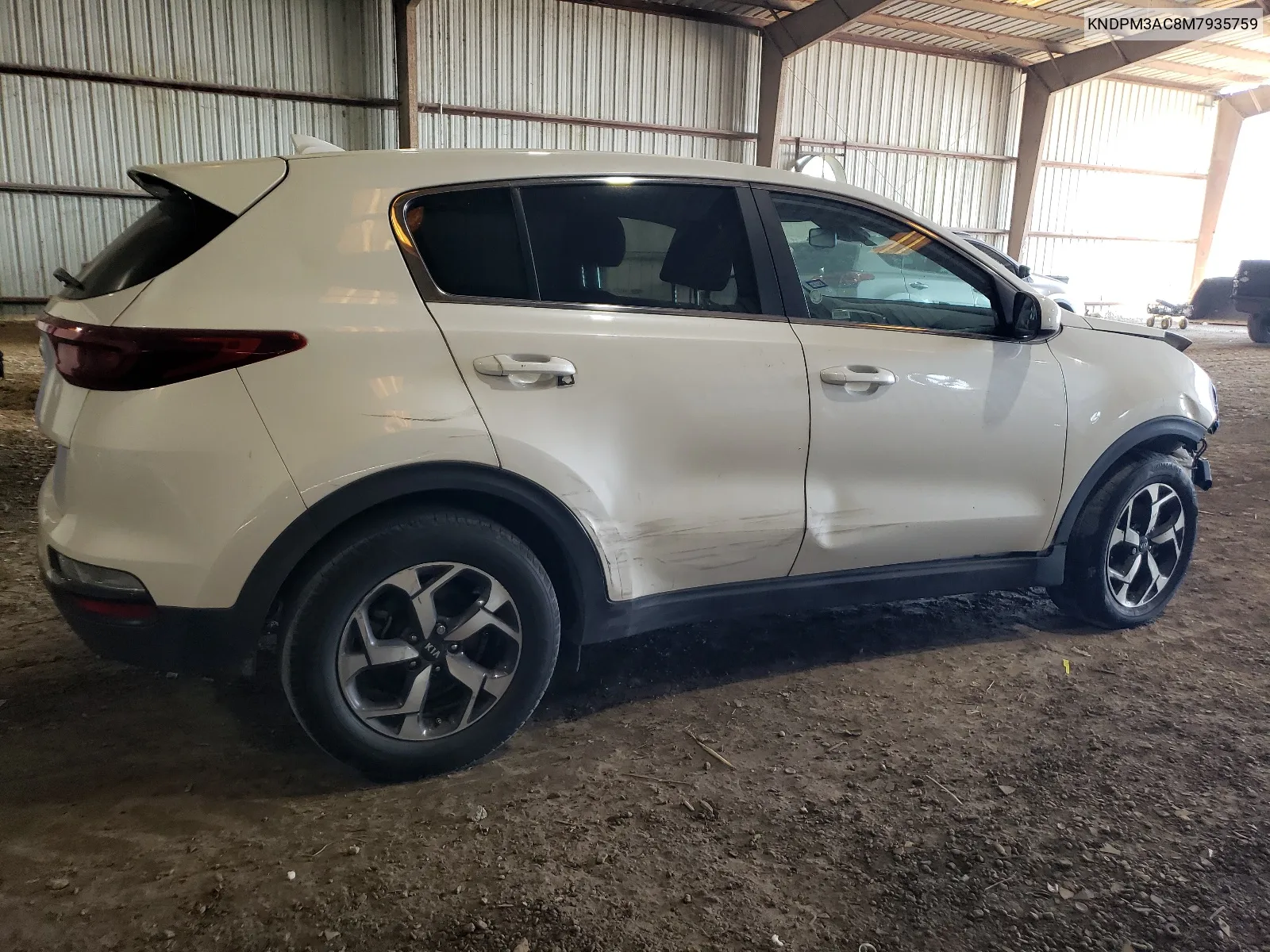 2021 Kia Sportage Lx VIN: KNDPM3AC8M7935759 Lot: 65815934