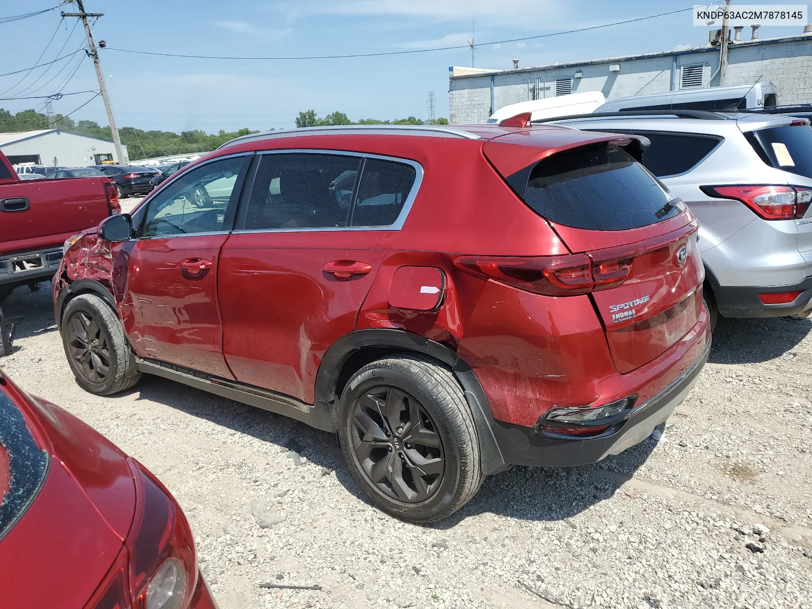 2021 Kia Sportage S VIN: KNDP63AC2M7878145 Lot: 66417564