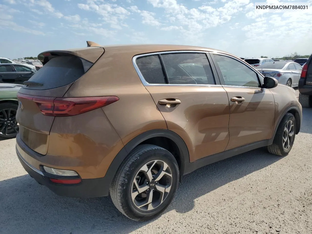 2021 Kia Sportage Lx VIN: KNDPM3AC9M7884031 Lot: 66490684