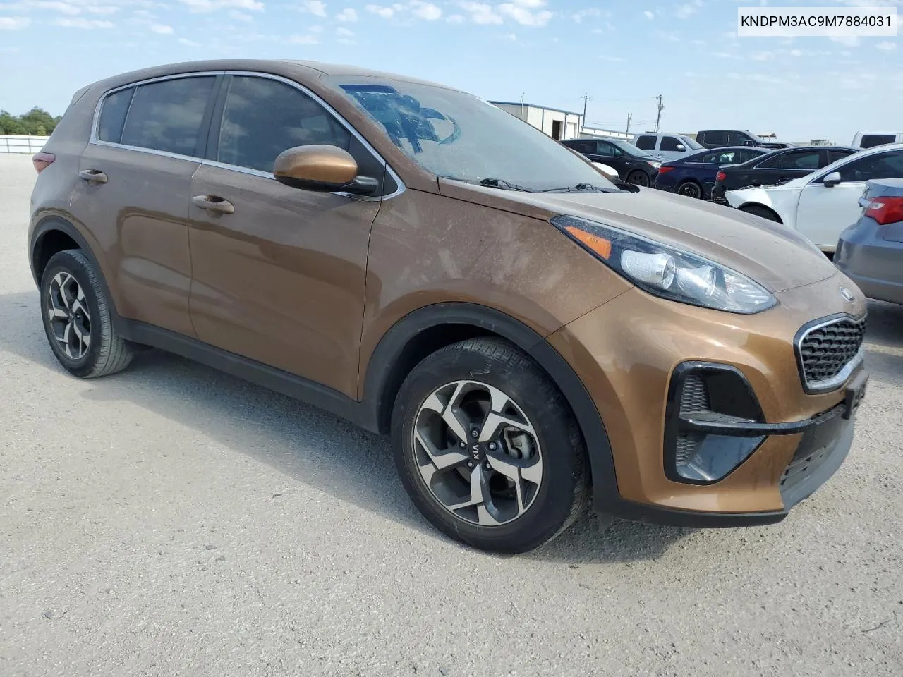 2021 Kia Sportage Lx VIN: KNDPM3AC9M7884031 Lot: 66490684