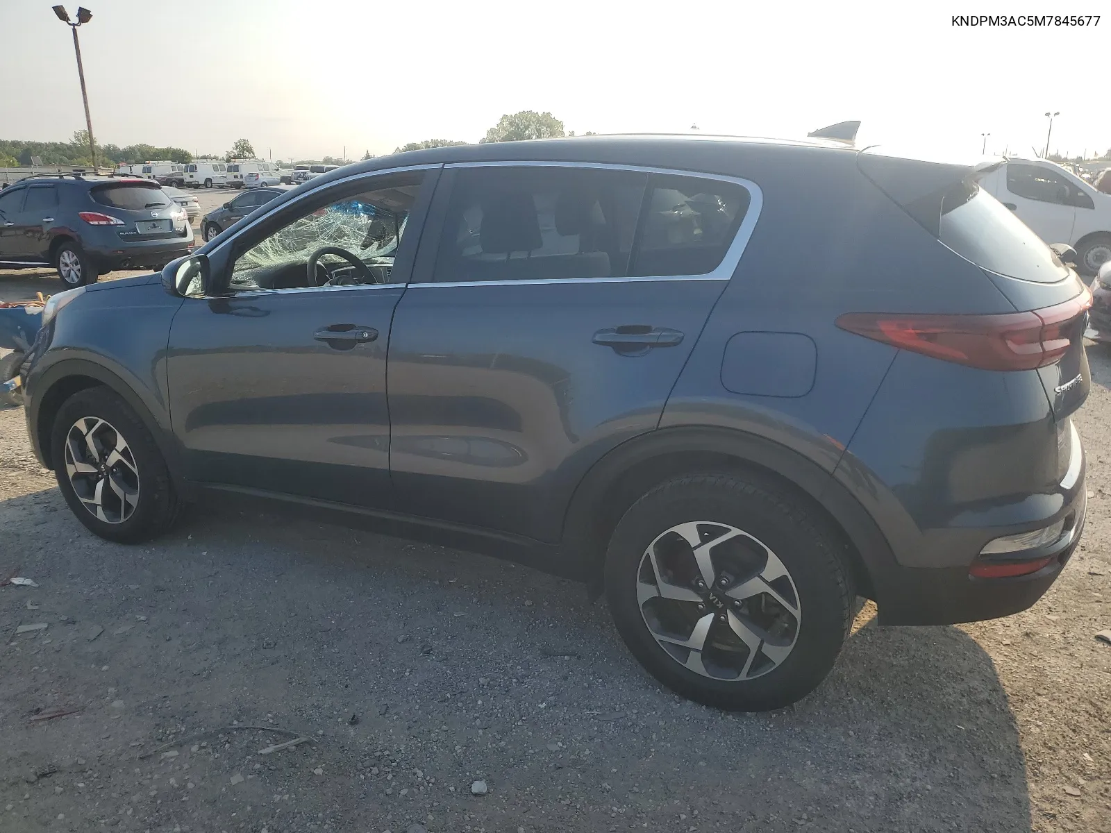 2021 Kia Sportage Lx VIN: KNDPM3AC5M7845677 Lot: 66571884