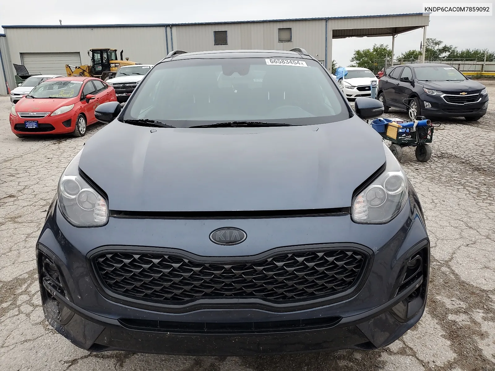 2021 Kia Sportage S VIN: KNDP6CAC0M7859092 Lot: 66583454