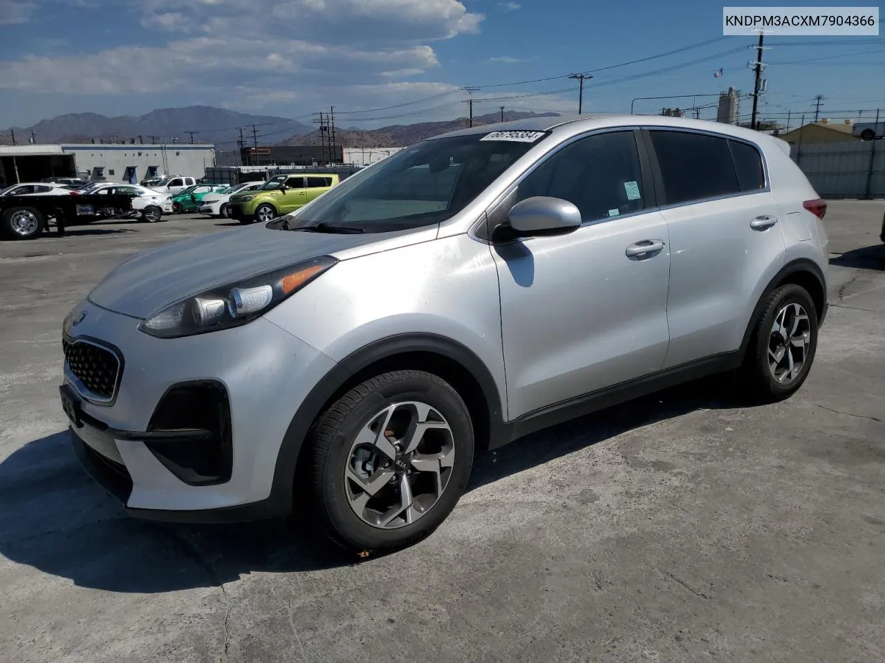 2021 Kia Sportage Lx VIN: KNDPM3ACXM7904366 Lot: 66795384